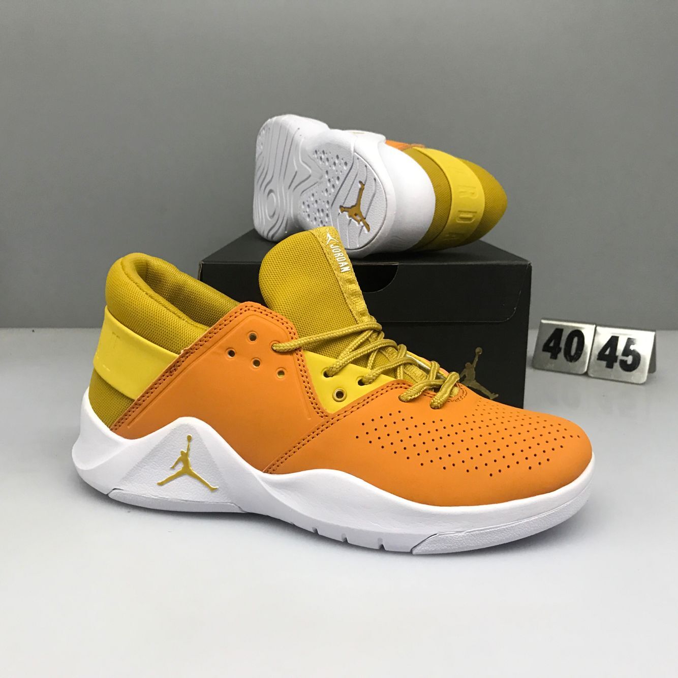 Nike Jordan Flight Fresh Yellow White Shoes